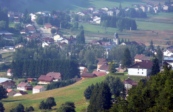 panorama de Bois d'Amont